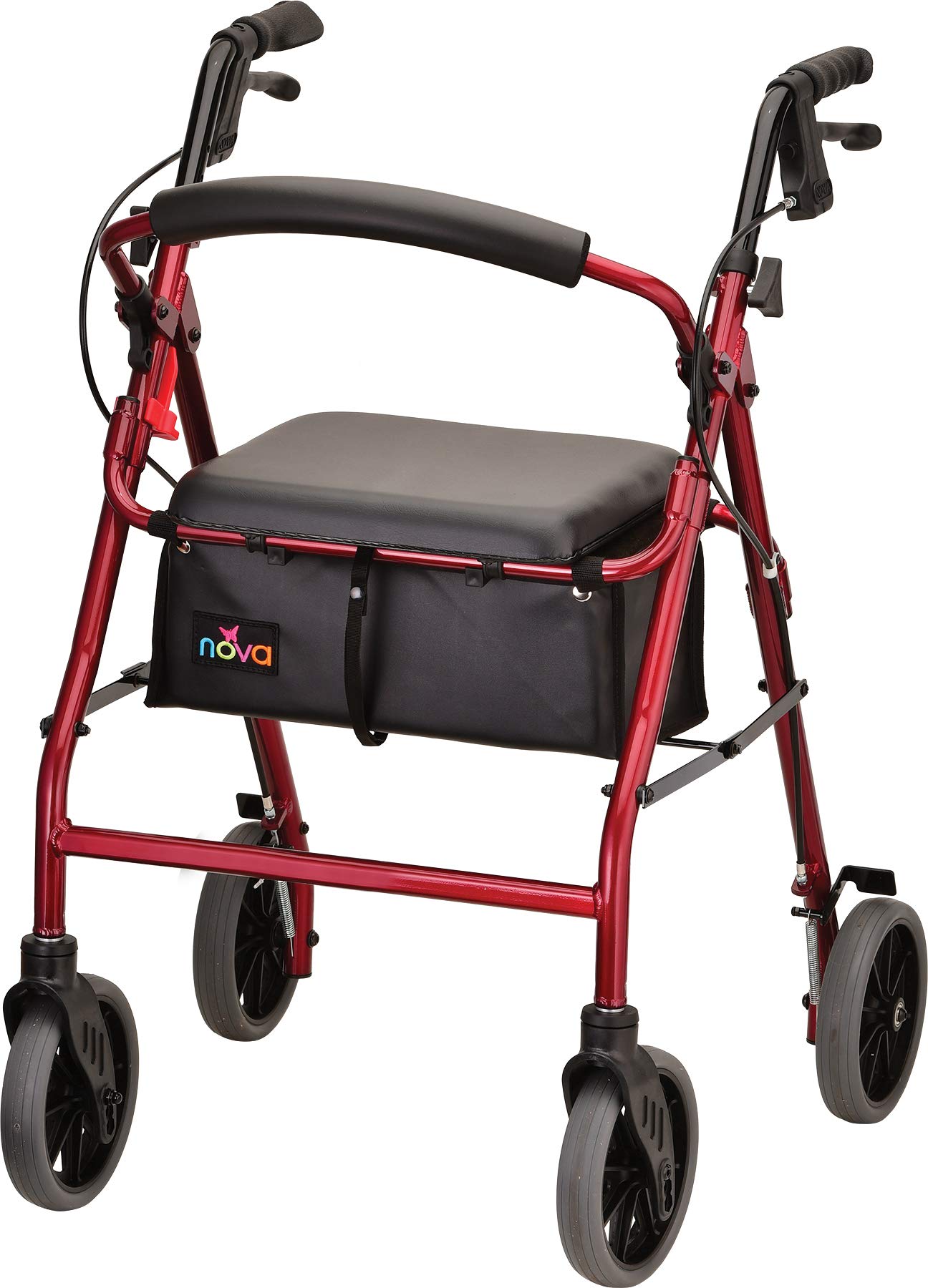 リアルコア WOBBN'ROLL C66ML+M & C65MLM 2本セット Amazon.com: NOVA Zoom 24 Rollator Walker for Seniors, Rolling
